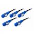 FLNWCNLO-007-0 - LIMPADOR DE FIBRA OPTICA QUICK CLEAN MPO 12/24 FIBRAS, PACOTE COM 5 UNIDADES - QC-MPO-12/24-5P - FLUKE