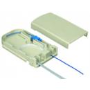 LEBBPTTO-001-0 - ROSETA PTO TERMINACAO OPTICA 2F (SOBREPOR)  CINZA - 35250162 - LIGHTERA