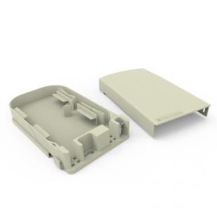 FEBBPTTO-001-0 - ROSETA PTO TERMINACAO OPTICA 2F (SOBREPOR)  CINZA - 35250162 - LIGHTERA