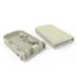 LEBBPTTO-001-0 - ROSETA PTO TERMINACAO OPTICA 2F (SOBREPOR)  CINZA - 35250162 - LIGHTERA