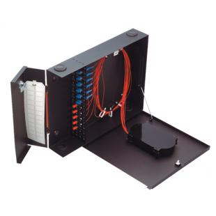 LETLD5MD-001-0 - DIO A115 MODULO BASICO COM DUAS BANDEJAS  PAREDE 24F PRETO - 31003008 - LIGHTERA