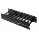 LEFAGCFC-008-0 - GUIA DE CABOS  FECHADO  19 POL/2U  METALICO/PLASTICO PRETO - 35150406 - LIGHTERA