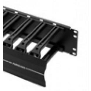 LEFAGCFC-008-0 - GUIA DE CABOS  FECHADO  19 POL/2U  METALICO/PLASTICO PRETO - 35150406 - LIGHTERA