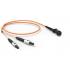 LETLCDA2-066-0 - CORDAO OPT. CON. MONOMODO (9/125) G657A2 2F DUPLEX LC-SPC/ST-SPC 10,0M COG - 33000282 - LIGHTERA