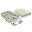 LETLPTPD-001-0 - ROSETA PTO PAREDE LC/SC  12F CINZA - 35250032 - LIGHTERA