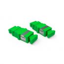 LETLAOAC-011-0 - ADAPTADOR OPTICO ACOPLADOR SC-APC  VERDE (KIT COM 6 UN) - 35260096 - LIGHTERA