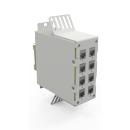 LEINPPDS-001-0 - PATCH PANEL DESCARREGADO  TRILHO DIN 8P CINZA - 35150333 - LIGHTERA