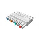 LEFFCIFM-002-0 - CONECTOR 110 IDC FEMEA  (22 A 26 AWG) 5 PARES (PCT COM 10 PC) - 35050373 - LIGHTERA