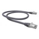 LEGLPC6A-003-0 - PATCH CORD GIGALAN CAT.6A F/UTP (BLINDADO) 1,5M CINZA CM - 35085010 - LIGHTERA