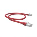 LEGLPC6A-018-0 - PATCH CORD GIGALAN CAT.6A F/UTP (BLINDADO) 2,5M VERMELHO CM - 35085015 - LIGHTERA