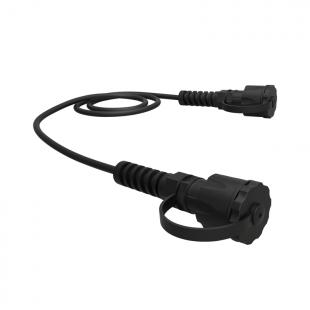 LEINPC5E-014-0 - PATCH CORD MULTILAN CAT.5E U/UTP INDUSTRIAL 5,0M PRETO - CMX /TPU - 35109013 - LIGHTERA