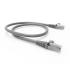 LEGGPC06-041-0 - PATCH CORD GIGALAN GREEN CAT.6 U/UTP 5,0M CINZA LSZH - 35123247 - LIGHTERA
