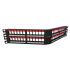 LEFAPPDS-004-0 - PATCH PANEL DESCARREGADO  19 POL/2U  48 PORTAS ANGULAR - 35050807 - LIGHTERA