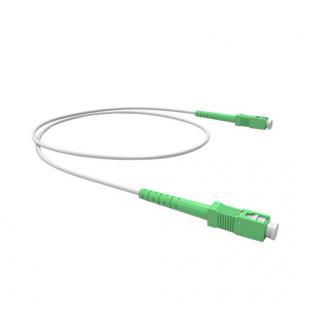 LETLCDA2-007-0 - CORDAO OPT. CON. MONOMODO (9/125) G657A2 1F MONOFIBRA SC-APC/SC-APC 2,5M LSZH BRANCO D3.0 LSZH - 33006401 - LIGHTERA