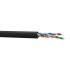 FEMLCC5E-013-0 - CABO TRANSM. DADOS MULTILAN CAT.5E U/UTP INDOOR/OUTDOOR 24AWG X 4P PRETO CMX - 23200086 - LIGHTERA