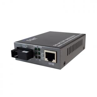 51450340 - MEDIA CONVERTER RJ-45 10/100/SC SM 100 WDM 60KM A - DN-MCCOP-SMSC60WA - D-NET