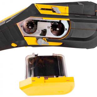 BYSIRBS6-003-0 - RIBBON P/ M610/M611 2 POL X 75 PES ZERO HALOGENIO R6010 PT - M61-R6010 - BRADY