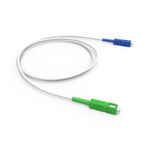 LETLCDA2-008-0 - CORDAO OPT. CON. MONOMODO (9/125) G657A2 1F MONOFIBRA SC-APC/SC-APC 5,0M LSZH BRANCO D3.0 LSZH - 33000892 - LIGHTERA