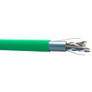 FEGGCC6A-007-2 - CABO TRANSM. DADOS GIGALAN GREEN CAT.6A F/UTP (BLINDADO) 23AWG X 4P VERDE LSZH-3 CX 305M - 23370095 - LIGHTERA