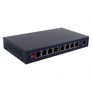 51050010 - SWITCH 8 PORTAS POE + 1 PORTA UPLINK 10/100 15,4W 130W TOTAL - DN-POE-31008PL - D-NET