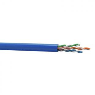 LEMLCC06-006-0 - CABO TRANSM. DADOS MULTILAN CAT.6 U/UTP 24AWG X 4P AZUL  CM - 23400219 - LIGHTERA